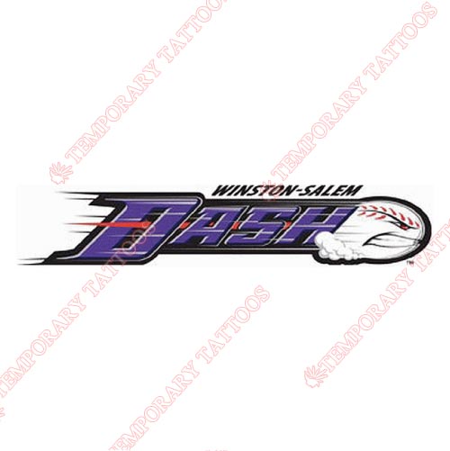 Winston-Salem Dash Customize Temporary Tattoos Stickers NO.7809